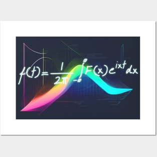 Fourier transform Posters and Art